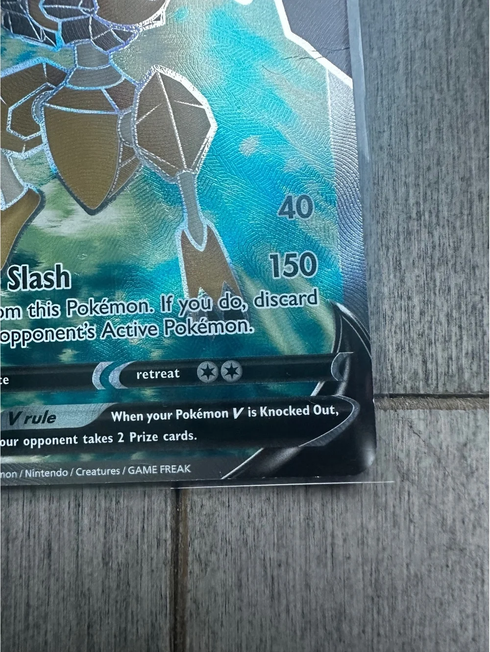 Kleavor V Pokémon Trading Card SWSH248 Sword & Shield Promo Collectible